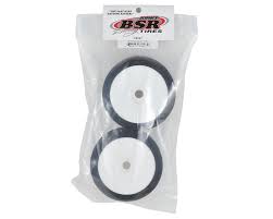 Johns Bsr 17mm Hex 1 8 Mounted Gt Foam Tire White 2 Red