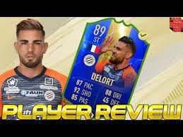 The algerian striker has dominated the french league this month. Fifa19 Omg New Team Of The Season 89 Andy Delort Player Review Is He Worth It Youtube