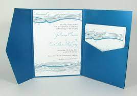 Great Wave Letterpress Beach Wedding Invitations Wedding Stationery Wedding Invitations