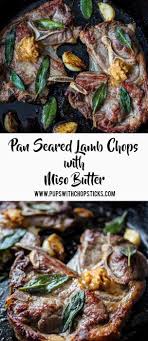 Pan Fried Lamb Chops With Miso Butter Recipe Lamb Chops Clean Eating Recipes For Dinner Lamb Recipes