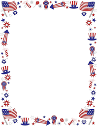 Vector American Flag Clipart Black And White Fourth Of July Border Clip Art Page Border And Vector Graphics 4th Of July Clipart Free Clip Art Clip Art Borders