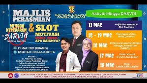 Majlis perasmian penutupan cilex 2020. Majlis Perasmian Minggu Kesedaran Darvih Youtube