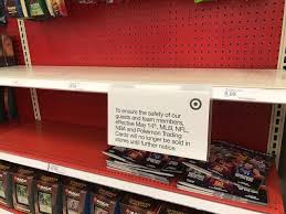 We strive to make comc the best place to buy modern cards, vintage cards, and everything in between. Sapakoff Baseball Card Madness Makes Target Walmart Stores Stop Sales National Sports Postandcourier Com