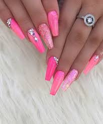 Get a $10 discount whenever you refer a friend! Cute Hot Pink Nails Nail And Manicure Trends