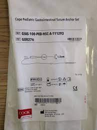The skin of an eggplant is full of antioxidants, potassium and magnesium. New Cook Cope Pediatric Gastrointestinal Suture Anchor Set 1 3cm X G08276 Disposables General Um Zu Verkaufen Dotmed Angebotseintrag 2763466