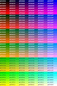 Alle websicheren farben inklusive hexcodes im überblick. Html Lernen Mit Spass