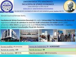 Ranks 15th among universities in bucharest. Universitatea Titu Maiorescu Facultatea De StiinÅ£e Economice Ppt Download