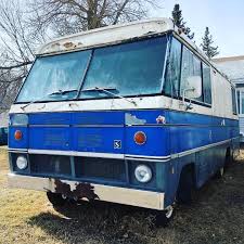 Image result for Blue 1972 Motor Home