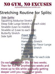 Not as flexible as you should be? Stretching For The Splits Gymnastics Workout Dancer Workout Flexibility Workout