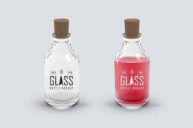 Download 42 Useful Glass Bottle Mockups Food And Beverage Packaging Colorlib PSD Mockup Templates