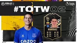 Stavolta è il turno di quella denominata james rodriguez in versione ones to watch per celebrare il suo passaggio al milan. James Rodriguez En El Equipo De La Semana De Fifa 21 Balon Central