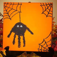 Schritt für schritt anleitung auf deutsch: The Chop Haus Halloween Art Project Spinne Basteln Halloween Spinne