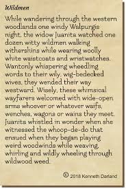 A poster providing a definition and example of an alliteration poem. Alliterative Verse Wildmen Album On Imgur