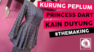 Dahulu kalau hantar servis ke kedai, si pekedai sembelih saya dengan 2 botol minyak, upah = rm90 ( beberapa tahun lepas ) sedangkan saya buat sendiri cuma rm10 untuk membeli minyak dan. Peplum Top With Princess Dart Baju Kurung Peplum Kain Duyung Mermaid Skirt Aimy S Youtube