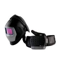 3m Adflo Powered Air Respirator High Efficiency System With Ion Battery 3m Speedglas Welding Helmet 9100 Air With Side Windows And Auto Darkening Filter 9100xx Welding Helmet Helmet Welding