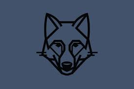 Simple Wolf Head Geometric Wolf Small Wolf Tattoo Geometric Animal Head
