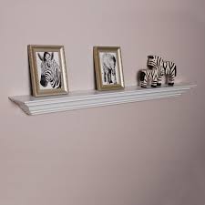 Welland Corona Crown Molding Wall Shelf 60 Inch White Amazon Home Amp Kitchen Wall Molding Wall Shelves Wood Floating Shelves
