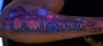 25 Extremely British Tattoos Uv Tattoo Ink Tattoo Black Light Tattoo