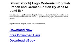 Roger remingtonon modernism and graphic design. Logo Modernism English French And German Edition Doc Google Drive