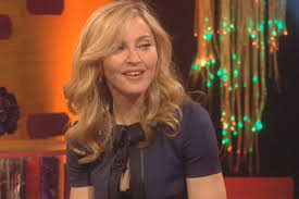 Interview translation fail, as discussed by Madonna and Graham Norton in  2012: Are you a bold hussy-woman who feasts