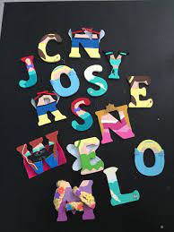 Pin On Wood Character Letters