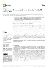This means that choosing a healthy diet is an important task. Pdf Indicators And Recommendations For Assessing Sustainable Healthy Diets