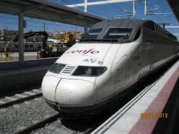 Ave S 100 En La Estacion De Alacant Terminal Train Photo