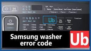 To solve this problem, you can firstly close the water supply valve and switch off the circuit breaker. Samsung Washer Error Code Ub Causes How Fix Problem