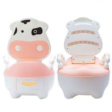 Lovely Cute Cow Potty Chair For Boys And Girls Toddler Potty Training Toilet Affiliate Groupon Toilet Training Toddler Potty Training Potty Chairs For Boys