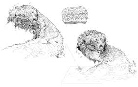 1 norse mythology 2 in the god of war series 2.1 god of war (2018) 3. Feathered Jormungandr Creature Concept Artwork From God Of War Art Illustration Artwork Gaming Videogames Gamer God Of War Concept Art War Art