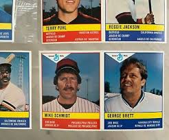 Lot Of 7 1985 General Mills Baseball Stickers. ozzie,Jackson, Brett, Schmidt,+++ | eBay