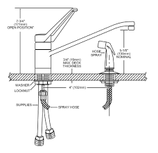Learn how to install your moen pullout kitchen faucet yourself. Moen Single Handle Kitchen Faucet Repair Diagram