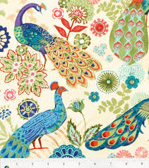 This tapestry wallhanging is woven in the peacock tapestry is woven in one size: Peacock Print Upholstery Fabric