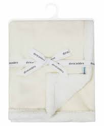 Abracadabra Plush Chamois Baby Blanket - Beige