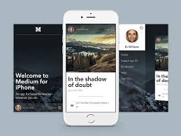 Mobile Design Inspiration Medium Ramotion Com Mobile Design Inspiration Article Design Mobile Design