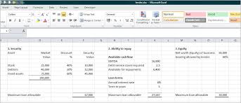 Small Business Loan Calculator Double Entry Bookkeeping