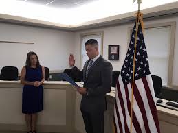 Congratulations to our newest officer, Andrew Phillips, who was born and  raised right here in Londonderry. Officer Phillips previously served with  the Sanborton Police Department and will start his field training next