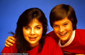 Horrible Bosses' Jason Bateman hams it up with sister Justine in 80s shoot 