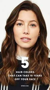 Layers create the appearance of full hair that is bouncy. 5 Hair Colors That Can Take 10 Years Off Your Face Hair Color Which Hair Colour Younger Hair
