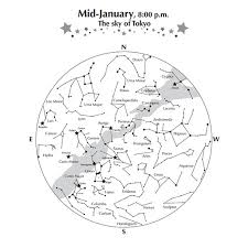Star Chart Naoj National Astronomical Observatory Of