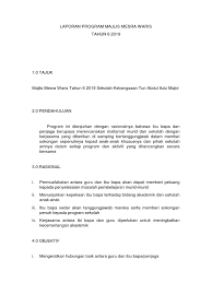 Saps nkra merupakan nama lain kepada program saps ibubapa. Laporan Program Permuafakatan Ibubapa