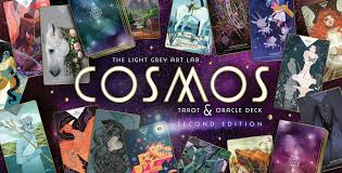 Download Cosmos Tarot Oracle Deck Exhibition Light Grey Art Lab