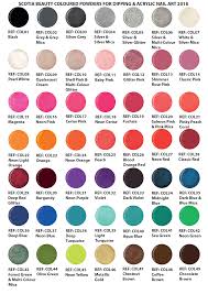 Coloured Acrylic Polymer Powder Acrylic Nail Products