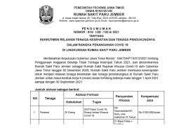 Secara geografis, kecamatan kalibaru merupakan kecamatan yang berada di kawasan barat wilayah kabupaten banyuwangi. Rs Paru Jember Buka Rekrutmen Untuk Lulusan Sma Hingga S1 Tertarik Halaman All Kompas Com