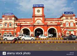 Gorakhpur Railway Station Gorakhpur Uttar Pradesh India Stock Photo Alamy