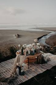 Cannon Beach Picnic Elopement Romantic Beach Picnic Beach Picnic Party Beach Picnic