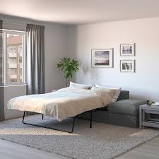 Venduto divano letto 2 posti ikea beige colore comodissimo e. Gronlid Divano Letto A 3 Posti Con Terminale Aperto Ljungen Grigio Fumo Ikea It