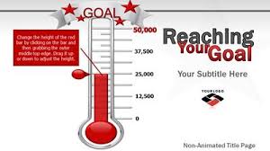 reaching your goal a powerpoint template from