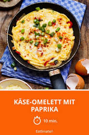 Kase Omelett Mit Paprika Rezept Omelett Rezepte Gerichte Mit Eiern