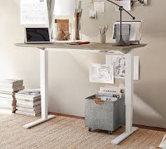 Livingston Sit Stand Humanscale Desk Pottery Barn Sit Stand Desk Home Office Design Guest Room Office